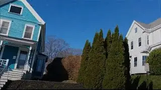 Washington Street homes of Bath, ME - Nov. 2022