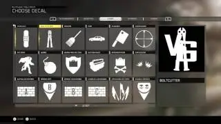 Vanoss (Old Logo) Emblem Making! (Infinite Warfare)
