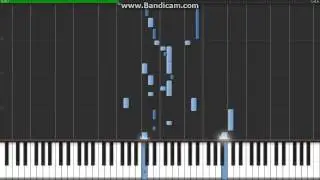 Paper Mario Over Shiver Mountain Piano Tutorial Synthesia