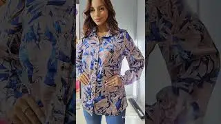 Blusas floreadas oversize🦋🫐