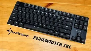 Sharkoon Purewriter TKL - niskoprofilowa klawiatura mechaniczna