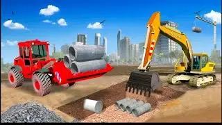 Real Construction simulator excavator work Gameplaysimulator
