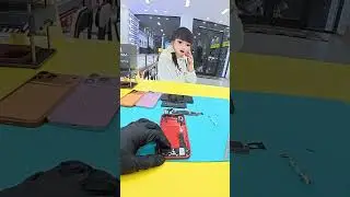 iPhone XR Transformation into Red 17 Pro 😲