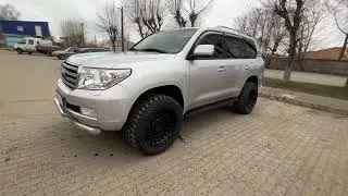 Установка 33 колес и лифт 2,5 дюйма на Land Cruiser 200