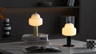 Cloud Dome Table Lamp by Vakkerlight &ndash; Soft Serenity Meets Sculptural Style