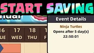 Capybara Go! START SAVING For PHASE 3 of The Ninja Turtles Event!!!