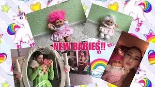 BABY TROLL DOLLS UNBOXING! | Vintage Toys | Russ Troll Dolls