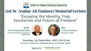 21st Dr. Asghar Ali Engineer Memorial Lecture