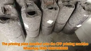 Printing plate for cpp film printing pe cast polyethylene nylon membranes