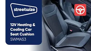 12V Heating & Cooling Car Seat Cushion - SWMAS3