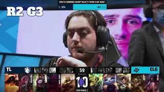 TL vs CLG - Game 3 | Round 2 Playoffs S12 LCS Summer 2022 | Team Liquid vs CLG G3