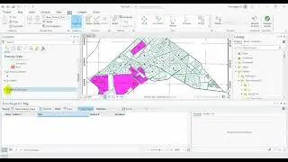 Topology الطبولوجى أو تصحيح البيانات المكانية باستخدام العلاقات المكانية بين الظاهرات
