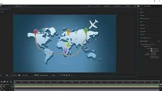 آموزش افتر افکت | متحرک سازی ماشین وهواپیما در یک مسیر خاص
