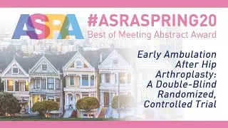 #ASRASPRING20 Best of Meeting Abstract,  Andrew Mendelson, MD