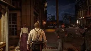 Walking peacefully through Blackwater and its surroundings in RDR2 | Ultra and 60FPS