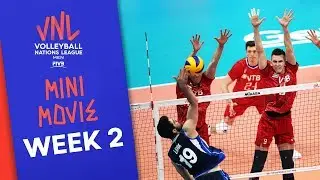 Best Moments of men's week 2 | Mini Movie | Volleyball Nations League 2019
