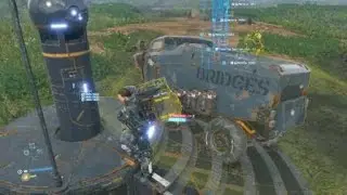 DEATH STRANDING - how to position your truck correctly when loading materials to auto paver for road