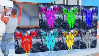 Franklin Open All God Venom  Mystery Container in Indian bike driving 3d