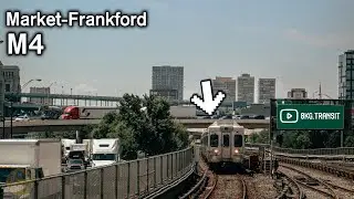 SEPTA: Market Frankford Line M4 onboard ride Spring Garden to Drexel Station at 30 St