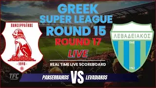 Panserraikos vs Levadiakos Live Scores | 2025-26 Greek Super League Round 15