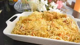 Madrasi Chicken Biryani | Coconut & Whole Spices Ka Kamaal | South Indian Biryani | Khalida Kitchen 