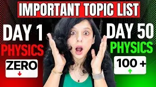 ZERO in Physics? These Topics Are Your LAST Chance for NEET 2026 | Dr. Vani Sood