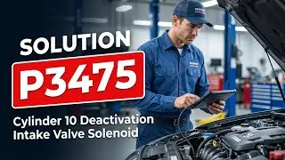 Как исправить ошибку OBD II P3475 &mdash; отключение электромагнитного клапана впускного клапана цилинд...