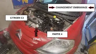 Je change l'embrayage de cette C3 --PARTIE 4--