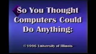 Saturday Physics for Everyone 1996: Michael Loui, 