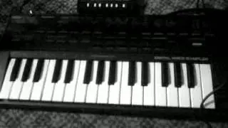 Oposite of music the glovebot glitchbot preset sample of rock abye baby loaded into the sampler...