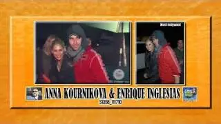 Anna Kournikova & Enrique Inglesias DINING AT PALM S1358
