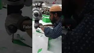 Straight Knife Fabric Cutting Machine used in Textile industry! Hand operated fabric cutting Machine