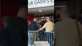 #ukgamesexpo 2022 the doors are nearly open..