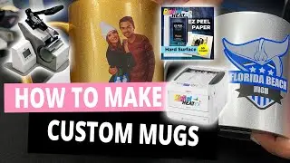 How To Make Custom Mugs | DigitalHeat FX & EZ Peel Hard Surface Paper