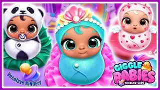 Giggle Babies 😊 | Giggle Babies - Toddler Care | Playing with giggling babies | Vesolyye KiNdErY