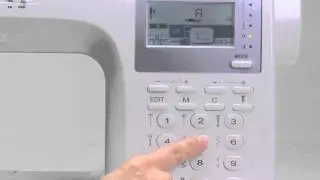 SINGER&reg; PROFESSIONAL&trade; 9100 Sewing Machine Built-In Lettering