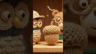 Knitted Animal Adventures: A Cozy Stop-Motion Story 🧶✨
