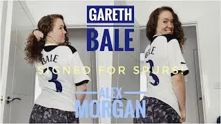 GARETH BALE AND ALEX MORGAN BOTH SIGNED FOR TOTTENHAM!! 😱😍🎉