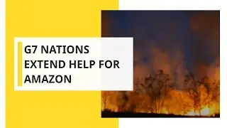 G7 Nations extend help for Amazon