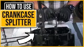 How to use Motorcycle Crank Case Crankcase Puller and Installer?