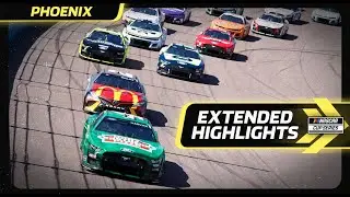 Late race wreck takes 10th Phoenix win from Kevin Harvick | Extended Highlights