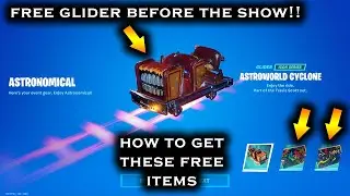 Fortnite *NEW* JUST CAME OUT FREE GLIDER ASTROWORLD CYCLONE - HOW TO GET IT!!