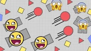 INCREDIBLE 1 SHOT 2 KILLS!!!! Diep.io HYBRID Tank OP?!? - New Max Hybrid Tank Gameplay On Domination