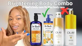 Brightening body combo:Which one is worth the hype for RADIANT skin? #SkincareRoutine#VitaminC