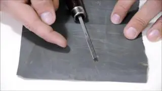 Armaz&eacute;m da Gravura   Como afiar goivas para xilogravura