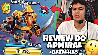 QUE MONSTRO DOIDO!! REVIEW DO ADMIRAL COPPERBEARD NÍVEL 115 E BATALHAS NO PvP! (Monster Legends)