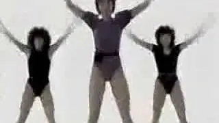 20 Minute Workout - Holly, Bess & Laurie in Purple. 2 of 2