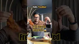Free Unlimited Lunch Buffet 👀😱 #bhubaneswar #buffet #unlimitedfood #club #rooftop
