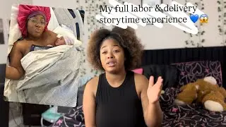 История о родах! Впервые стала мамой на 38 неделе 💙👩🏽&zwj;🍼