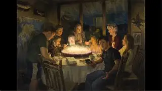 A Painter's Wish, Family Paintings by Alexandra Tyng